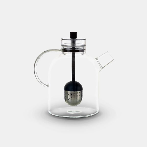 [neww] Naaman 1.5L Glass Tea Pot With Stainless Steel Infuser.webp