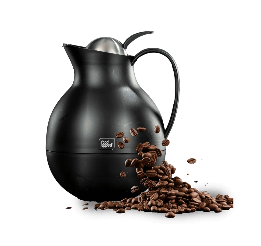 Food Appeal COFFEE COLLECTION Belly Vacuum Jag 1 L (Black).webp