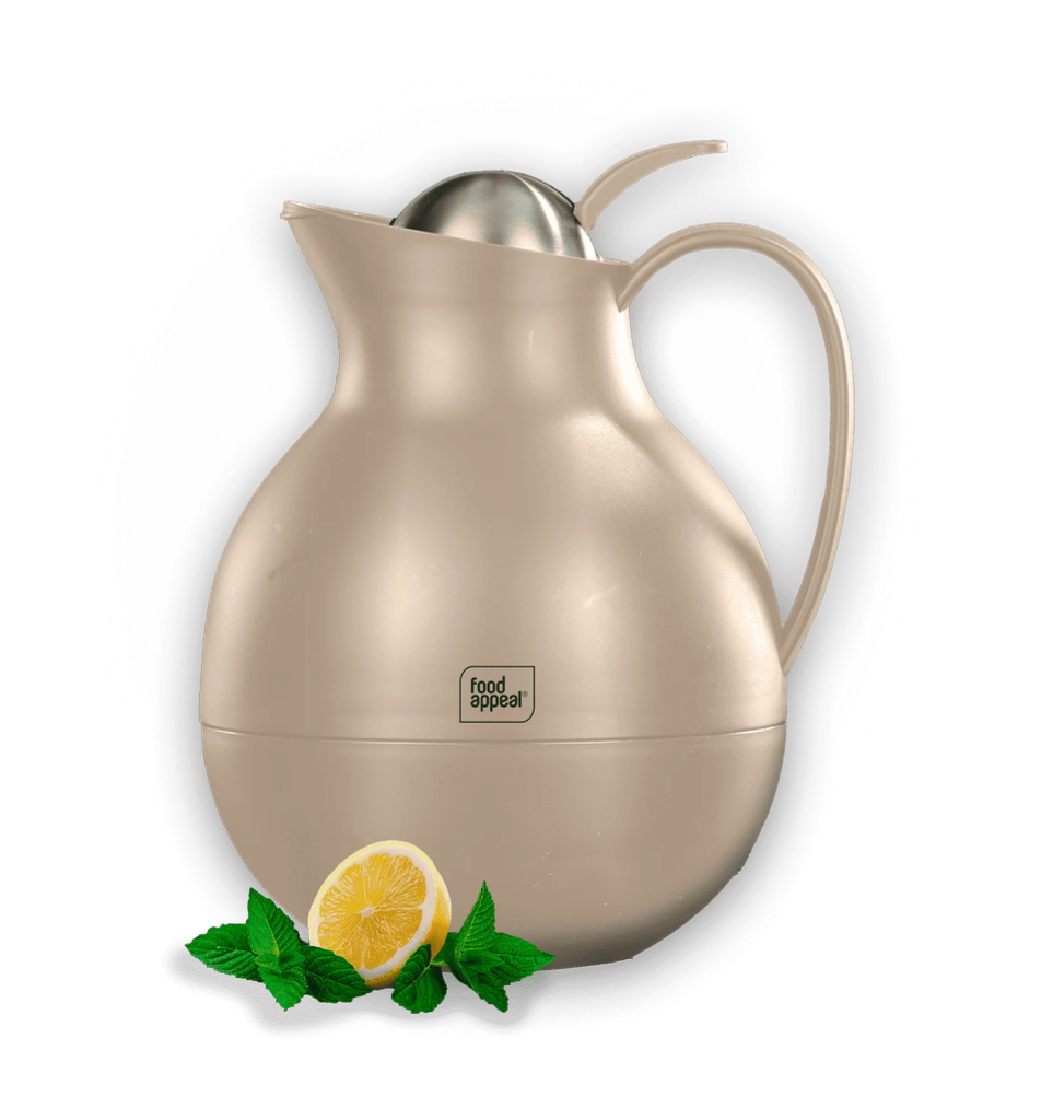 Food Appeal COFFEE COLLECTION Belly Vacuum Jag 1 L (Beige).webp