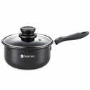 Naaman Charcoal Saucepan with Glass Lid.webp