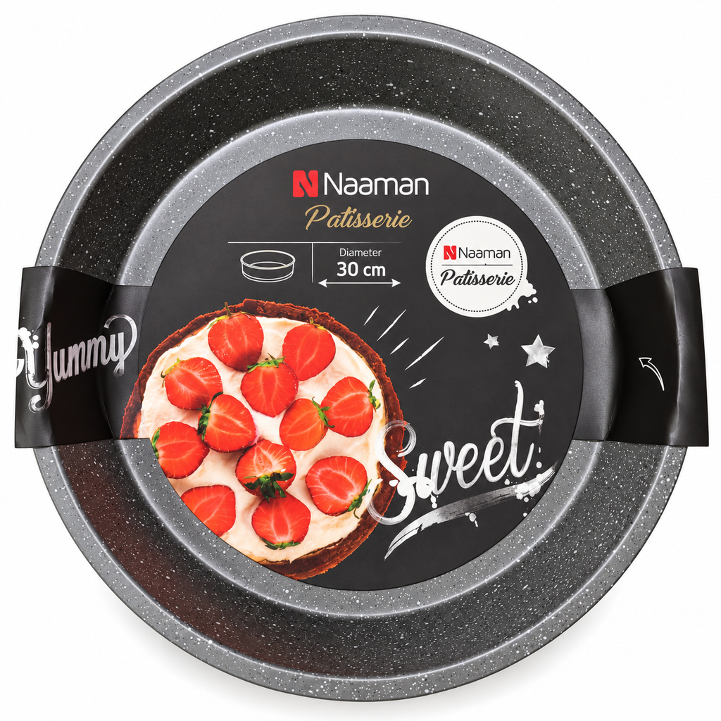 Naaman Patisserie Round Baking Pan – 30 cm