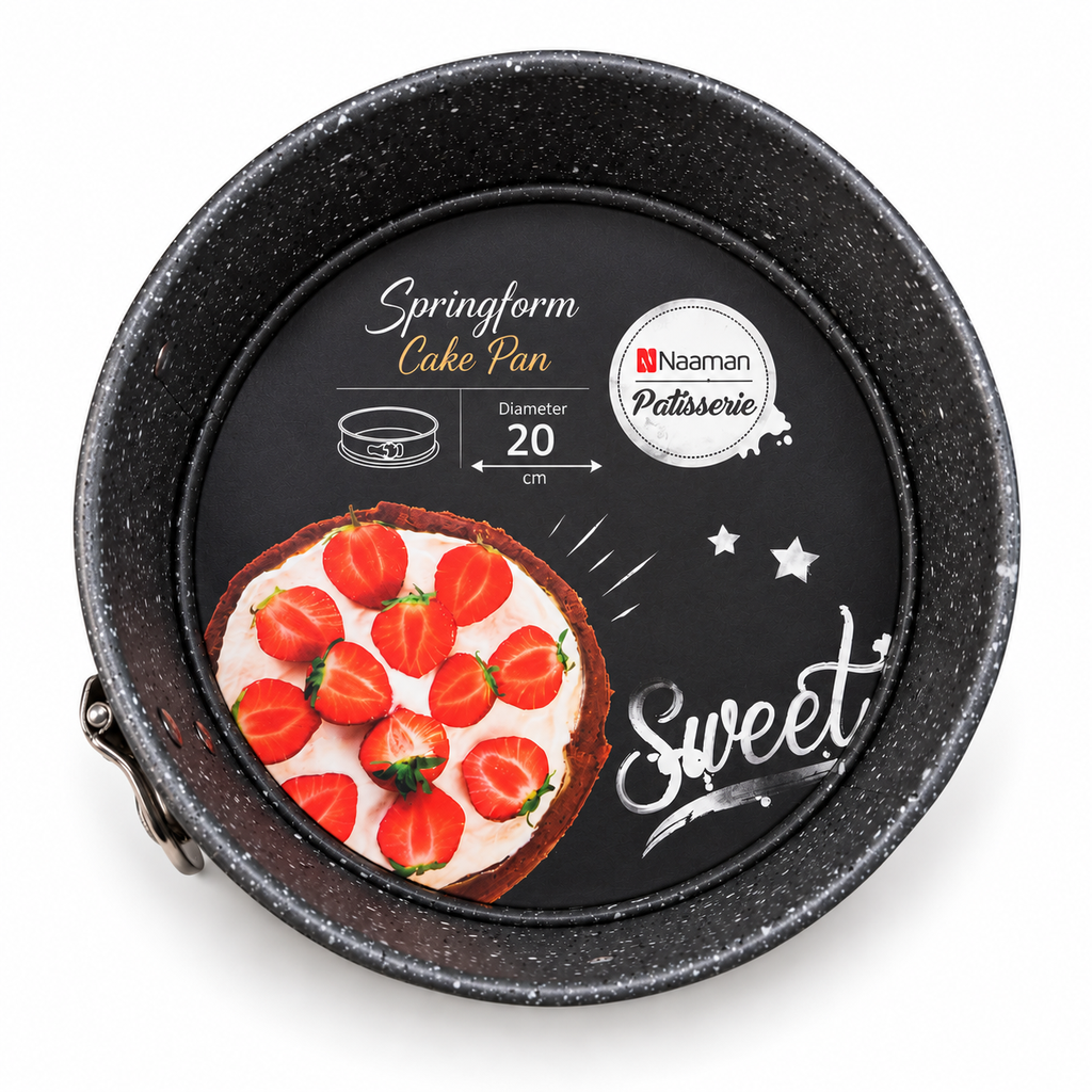 Naaman Patisserie Non-Stick Springform Cake Pan – 20 cm