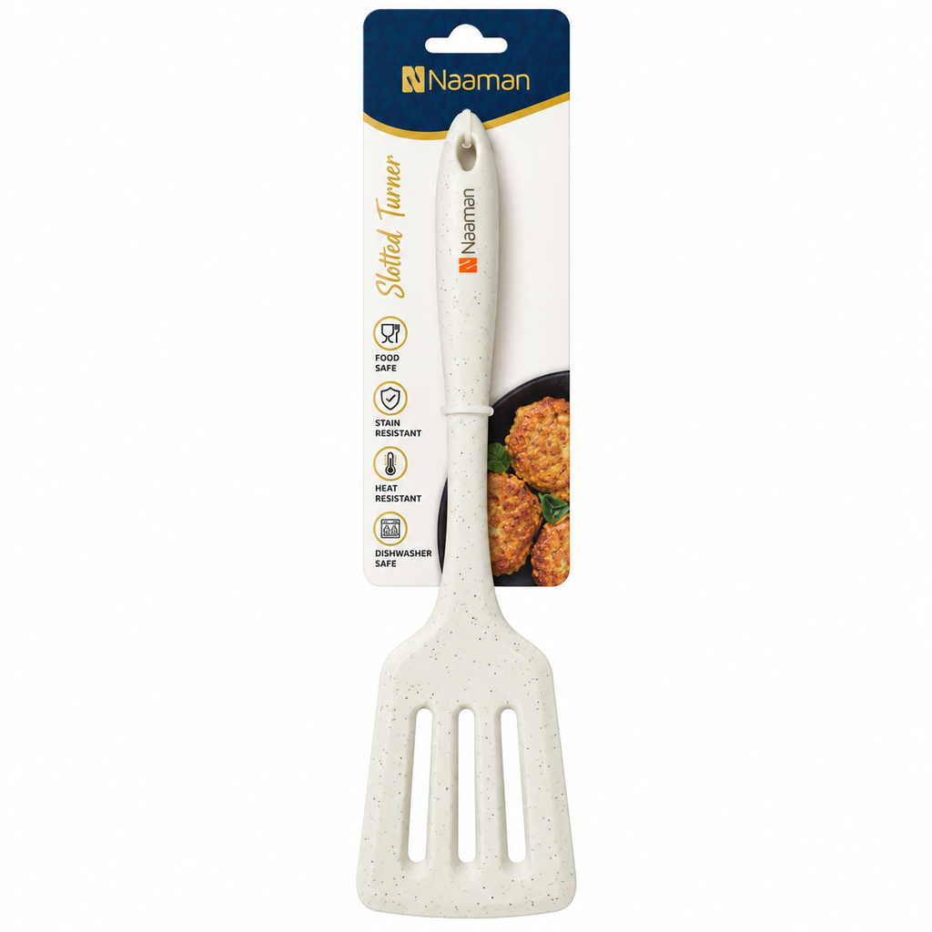Naaman Silicone Slotted Turner - 34 x 9 cm