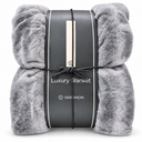 VARDINON Luxury Silvia Single Winter Blanket - 150 x 200 cm | Gray