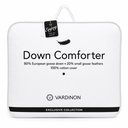 VARDINON Premium European Down Comforter – Single Size 150 × 200 cm | 80% Down
