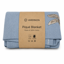 VARDINON Piqué Blanket – Dragonfly Design | 100% Cotton (200 × 220 cm)