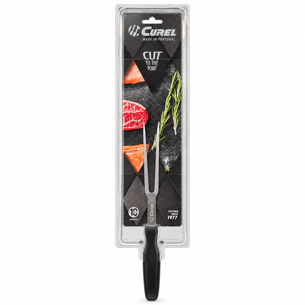 CUREL Carving Fork – 15 cm