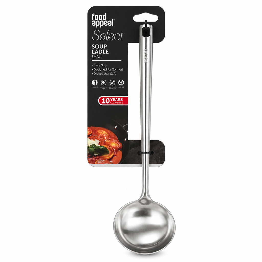 Food Appeal Select Stainless Steel Soup Ladle – Small
