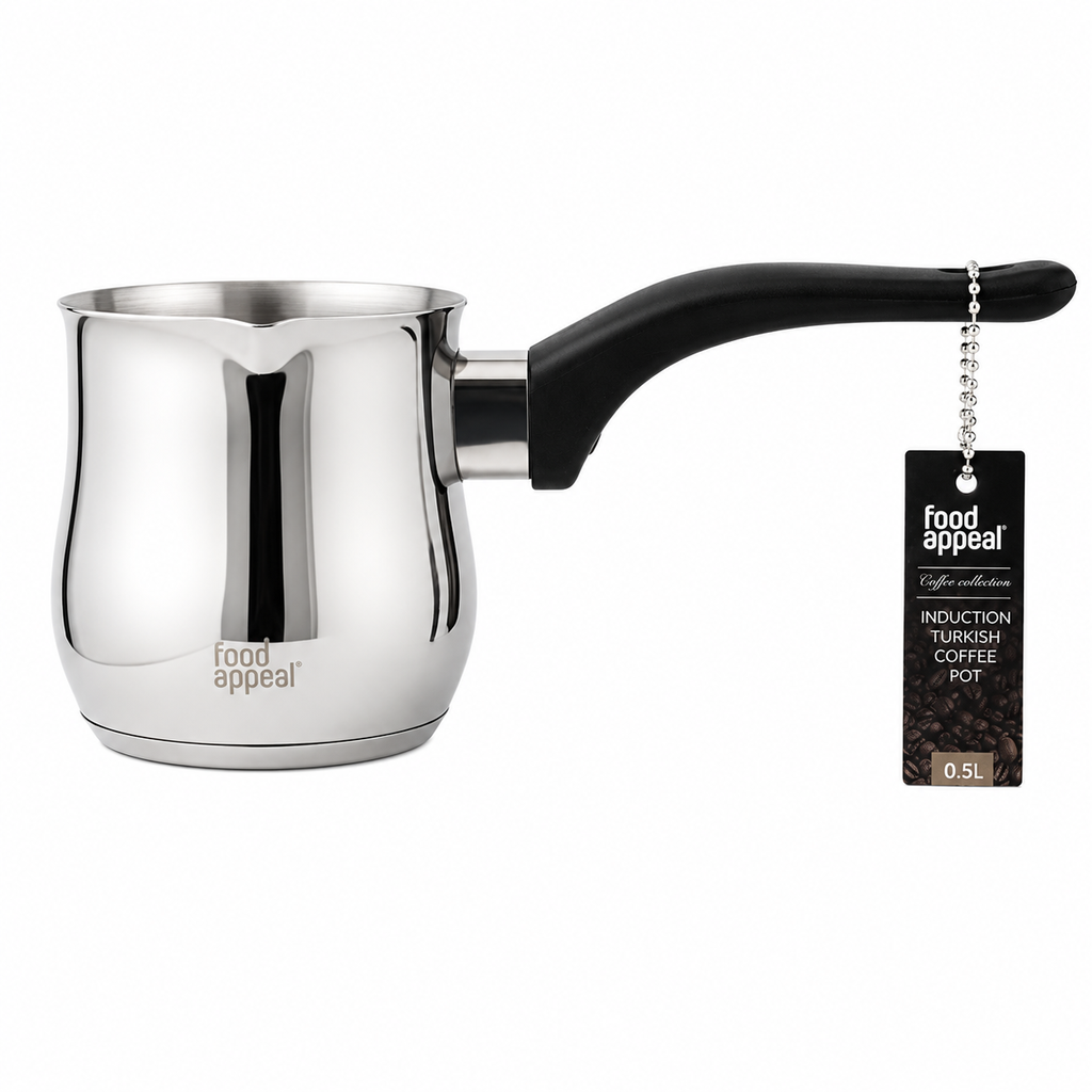 Food Appeal Coffee Collection — 0.5L Induction Turkish Coffee Pot