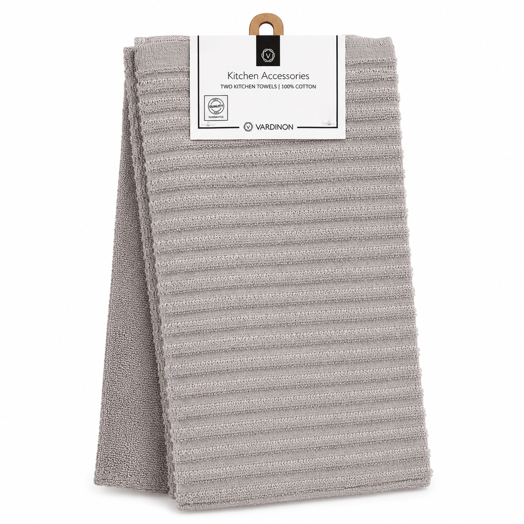 VARDINON Kitchen Accessories – Cotton Kitchen Towel Set (2 Pieces)