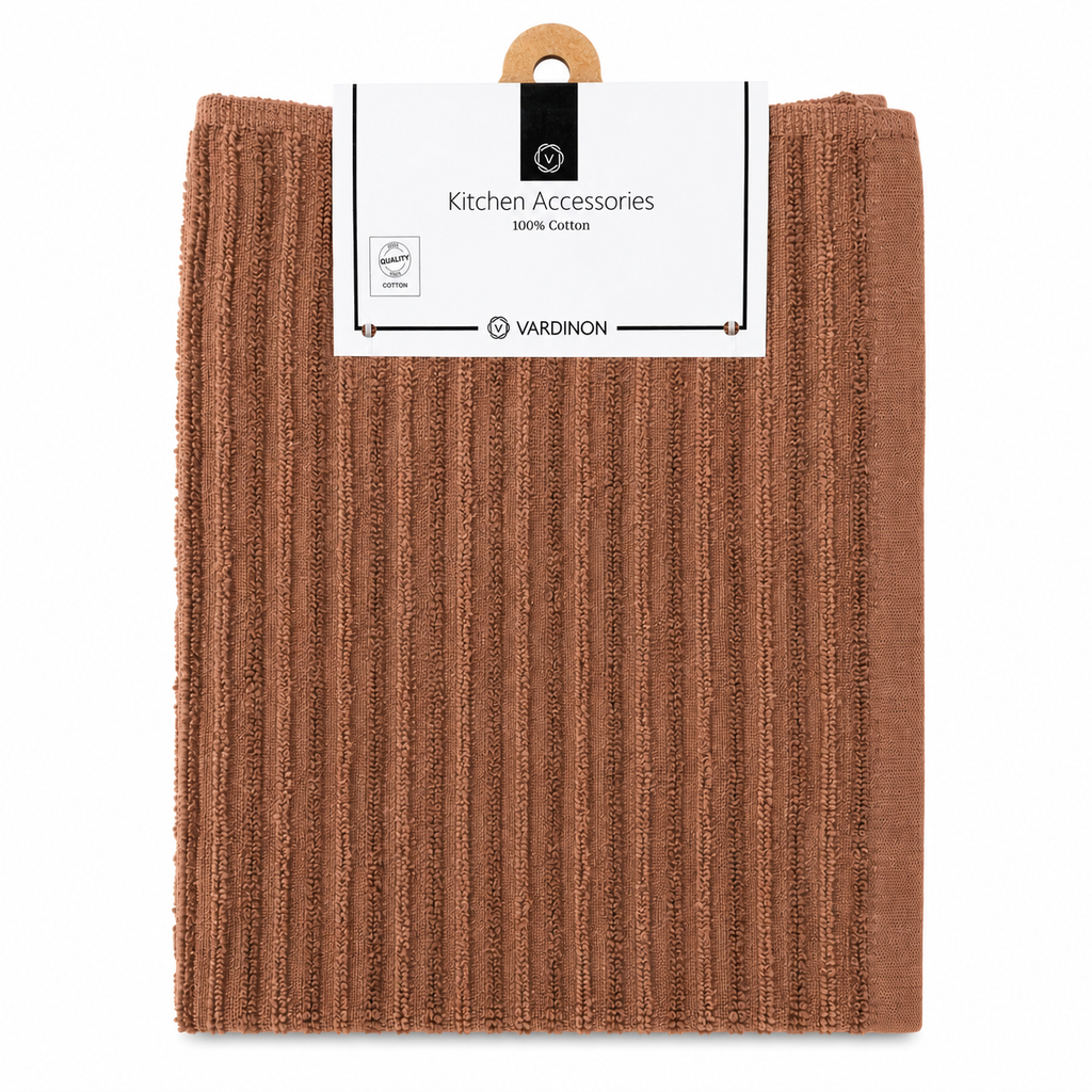 VARDINON Nancy Collection Kitchen Towel 50x70 cm - Brown