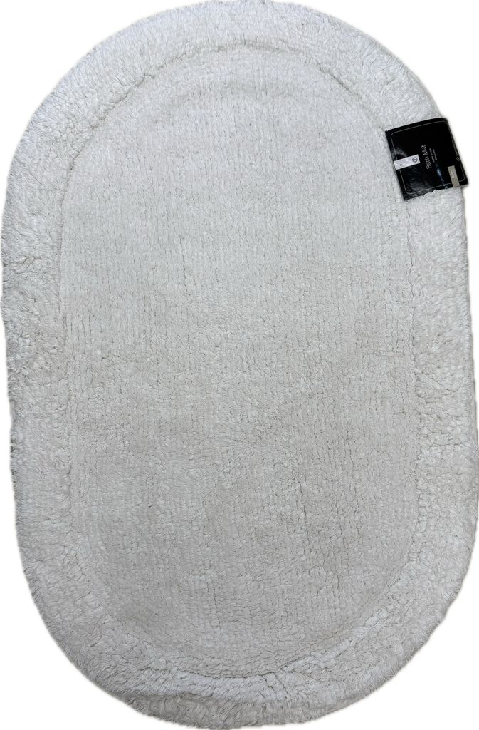 VARDINON Oval Bath Mat 50/80 (White)
