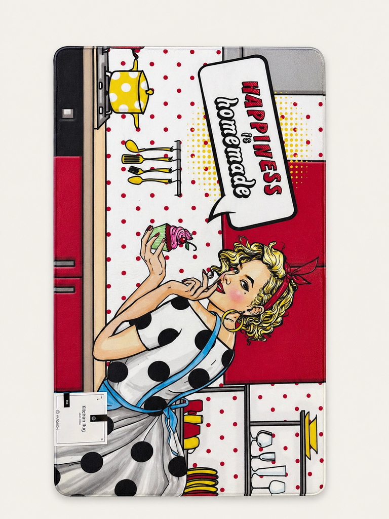 VARDINON Jane Pop PVC Kitchen Rug 43x73 cm