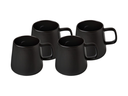 MAXWELL & WILLIAMS Blend Set Of 4 Sala Mugs 375 ml Black