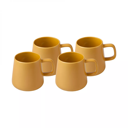 MAXWELL & WILLIAMS Blend Set Of 4 Sala Mugs 375 ml Mustard