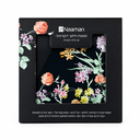 Naaman Decorative Glass Cutting Board/ Coaster – Floral Design 25 cm