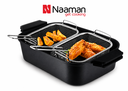 Multi-Function Roasting & Frying Set with Dual Baskets 7L