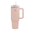 Food Appeal To Go Insulated Travel Mug with Handle & Straw 1200 ml Peach