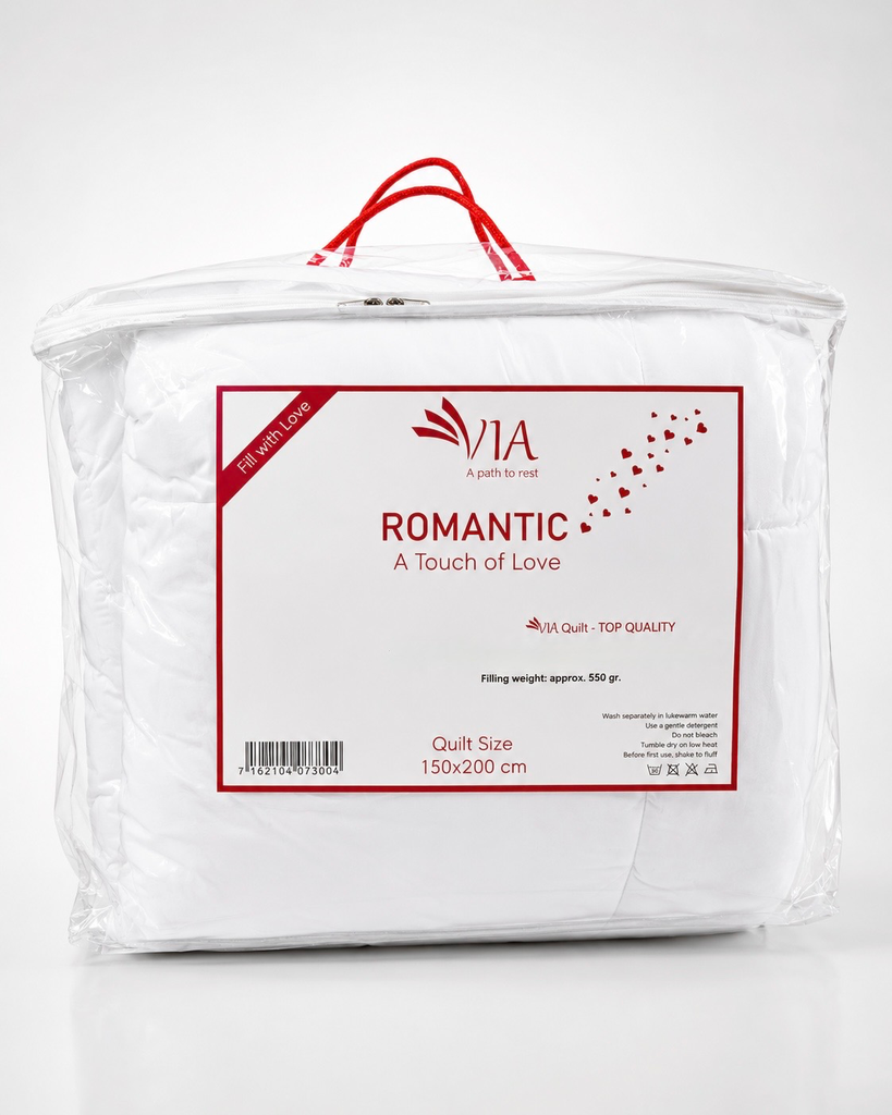 [X HOME] VIA Romantic Single Quilt – 150 × 200 cm