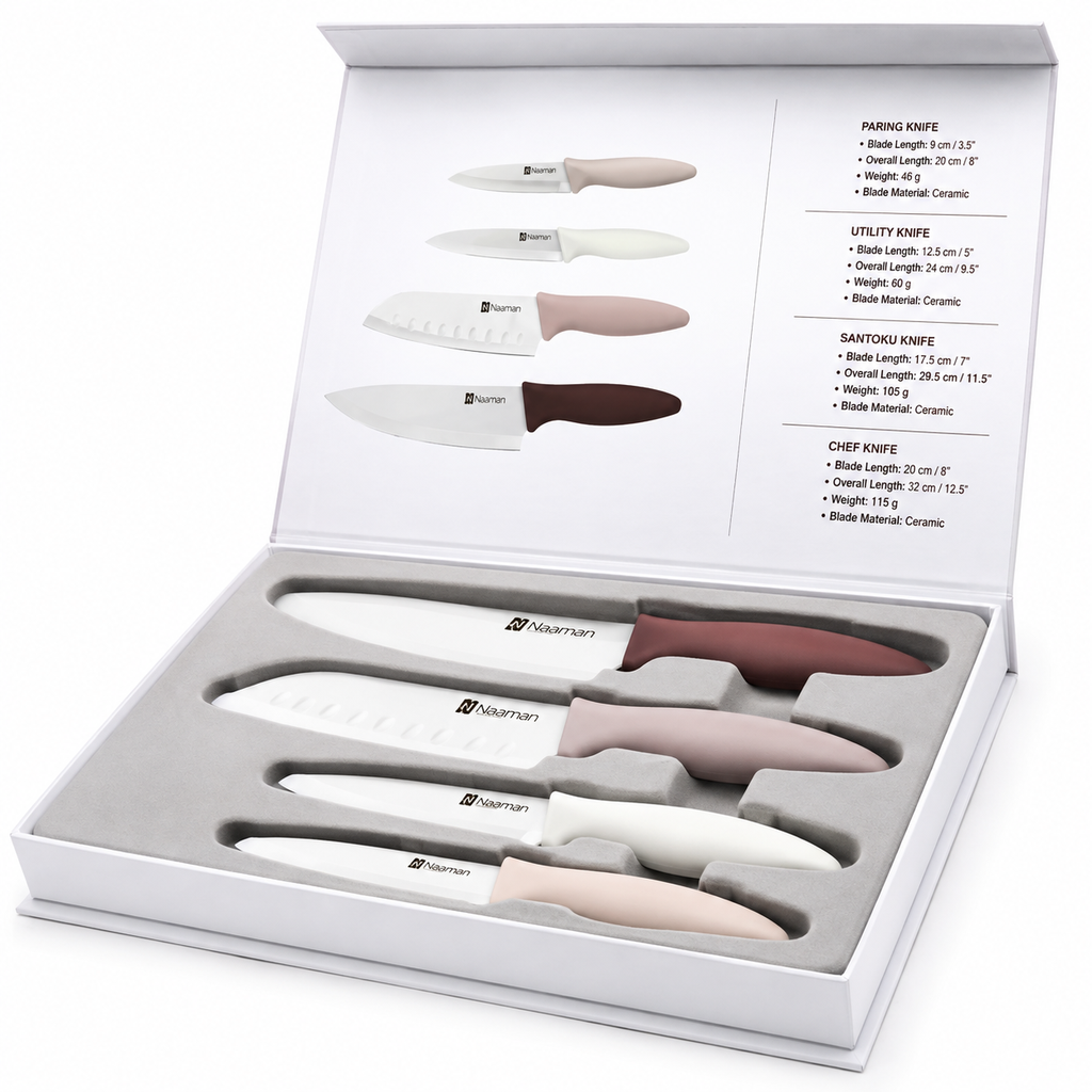Naaman Mickey Mouse Pack of 4 Chef Knives