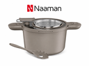 Naaman Pasta Pot with Strainer & Pasta Fork – 4.8L / 22 cm