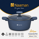 Naaman Artisan Casserole Pot – 30 cm / 7.3L