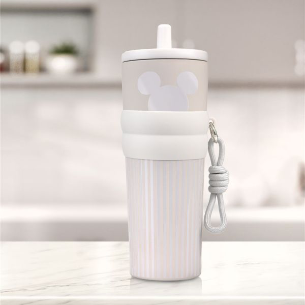 Naaman x Disney Home Mickey Mouse TO GO Cup with Straw – 650ml