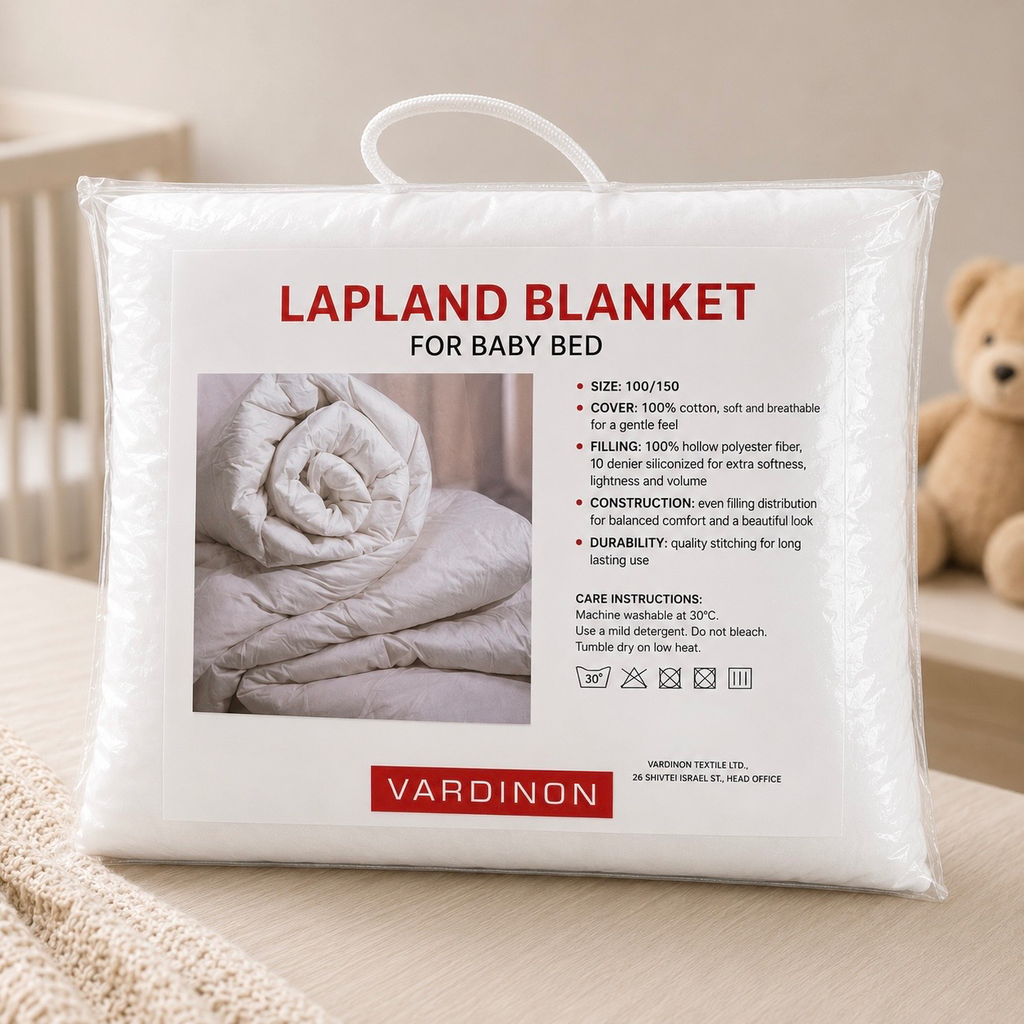 VARDINON Lapland Baby Bed Blanket – 100×150 cm