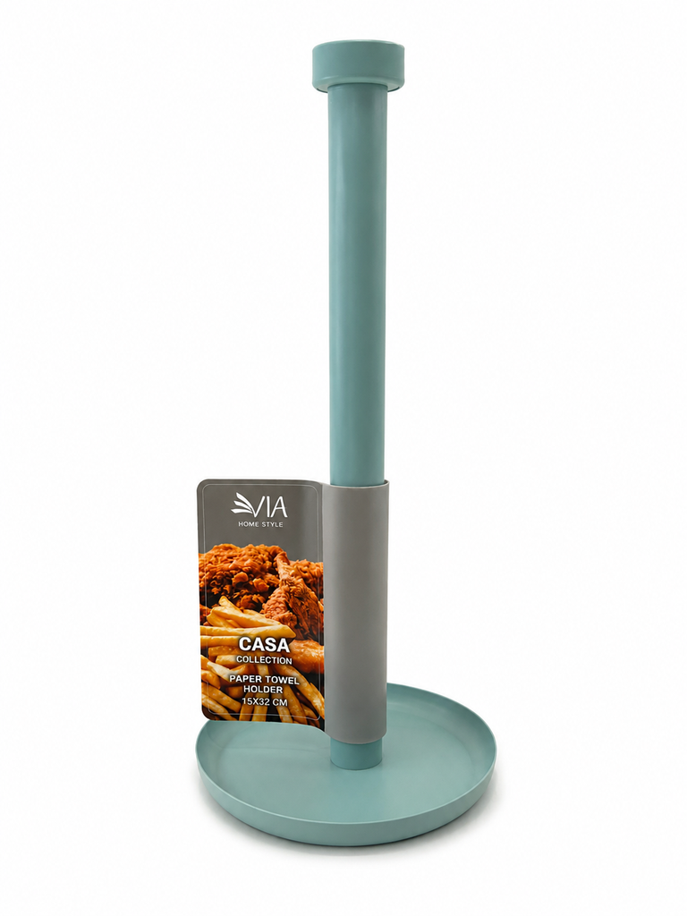 VIA Paper Towel Holder with Drip Tray – Casa Collection | 15*32 cm