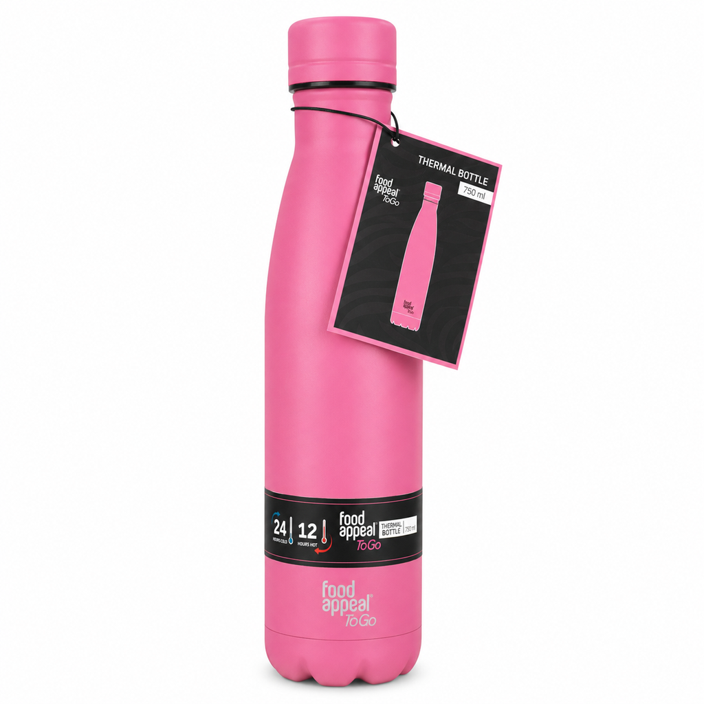 Food Appeal To Go Thermal Bottle – 750 ml (Pink)