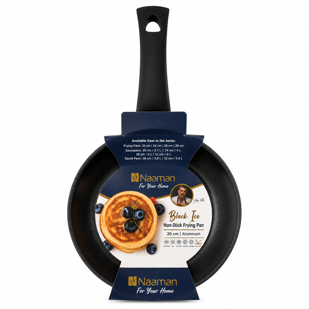 Naaman Black Ice Non-Stick Frying Pan – 20 cm