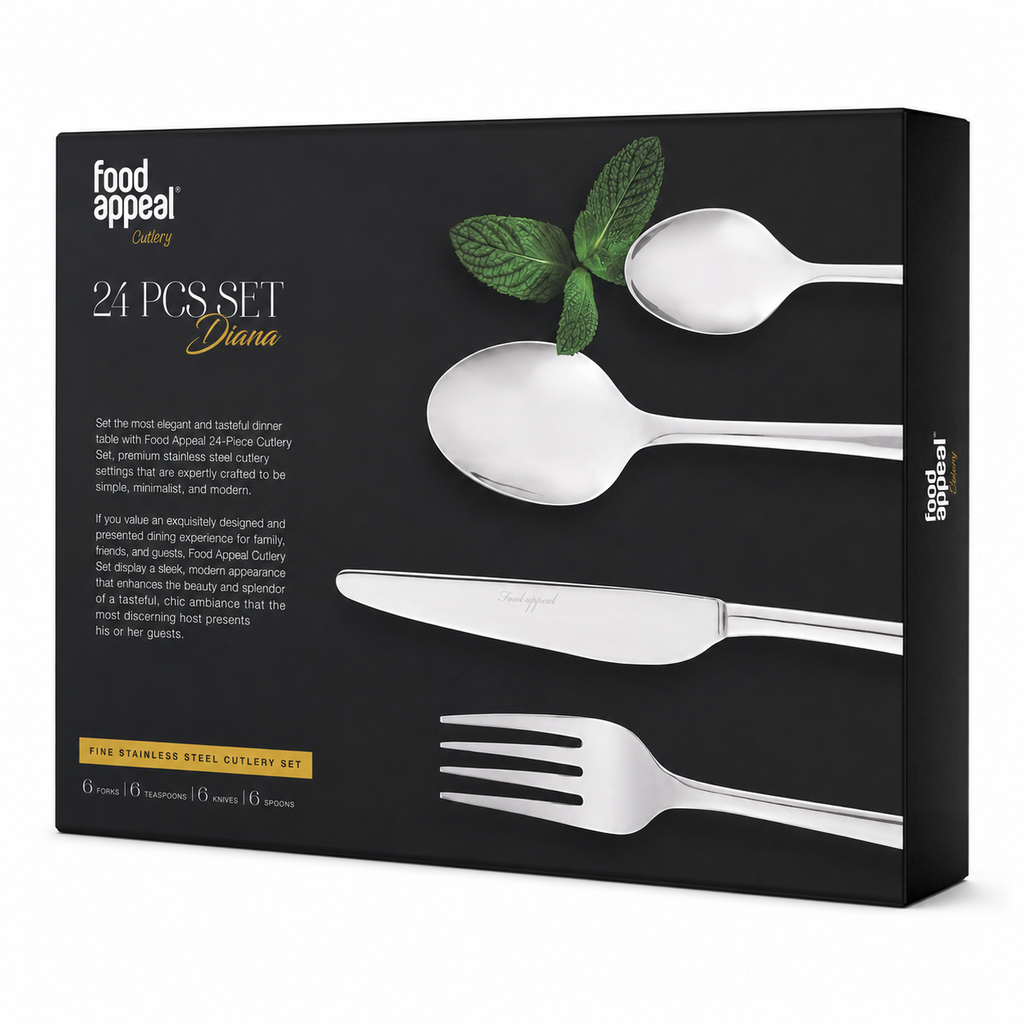 Food Appeal Diana 24-Piece Cutlery Set