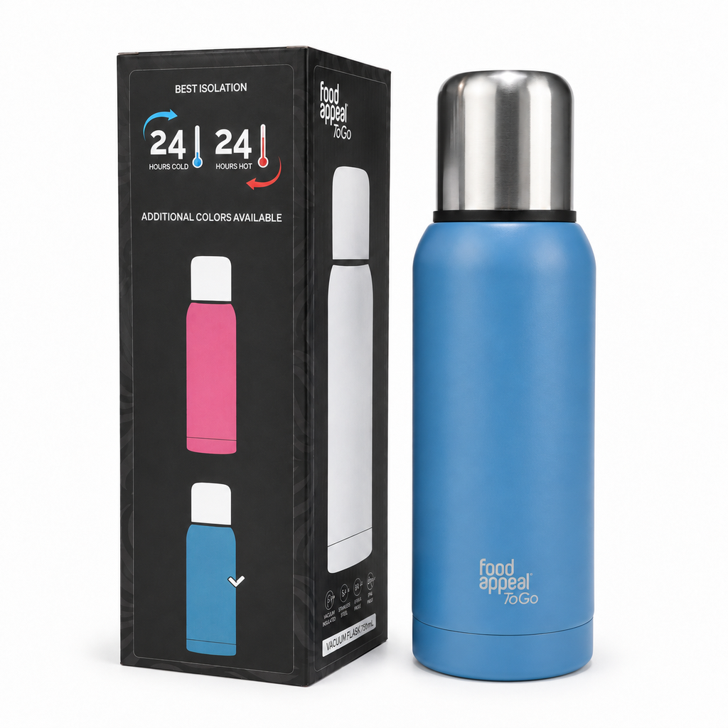 Food Appeal ToGo Vacuum Flask – 750 ml (Blue)