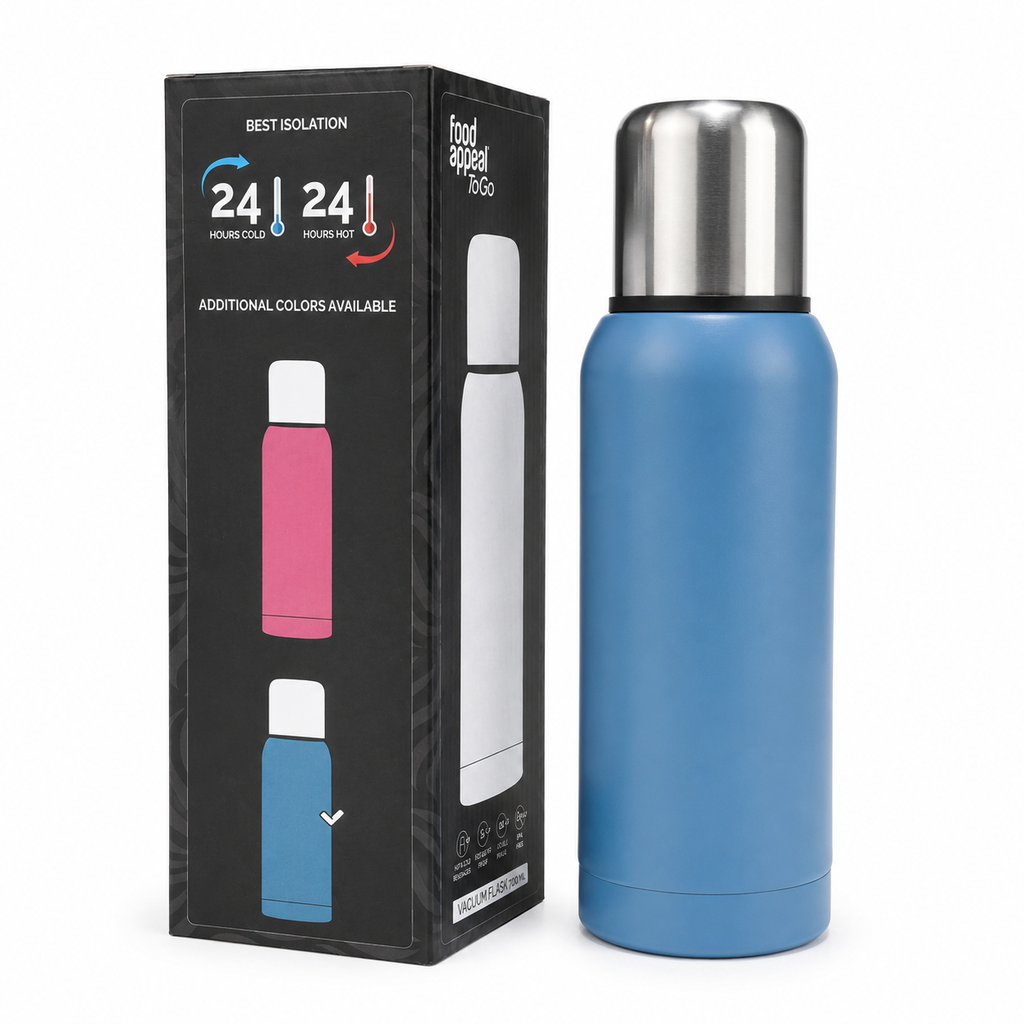 Food Appeal ToGo Vacuum Flask – 750 ml (Blue)