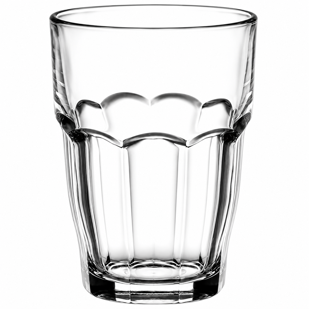 Bormioli Rocco Rock Bar Long Drink Glass – 370 ml (12.5 oz)