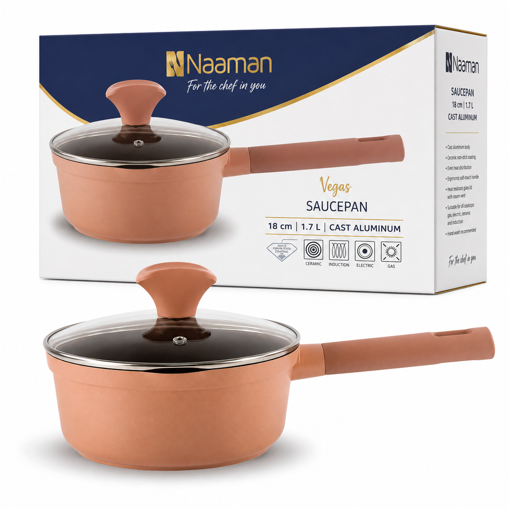 Naaman Vegas 18 cm Saucepan – 1.7 L