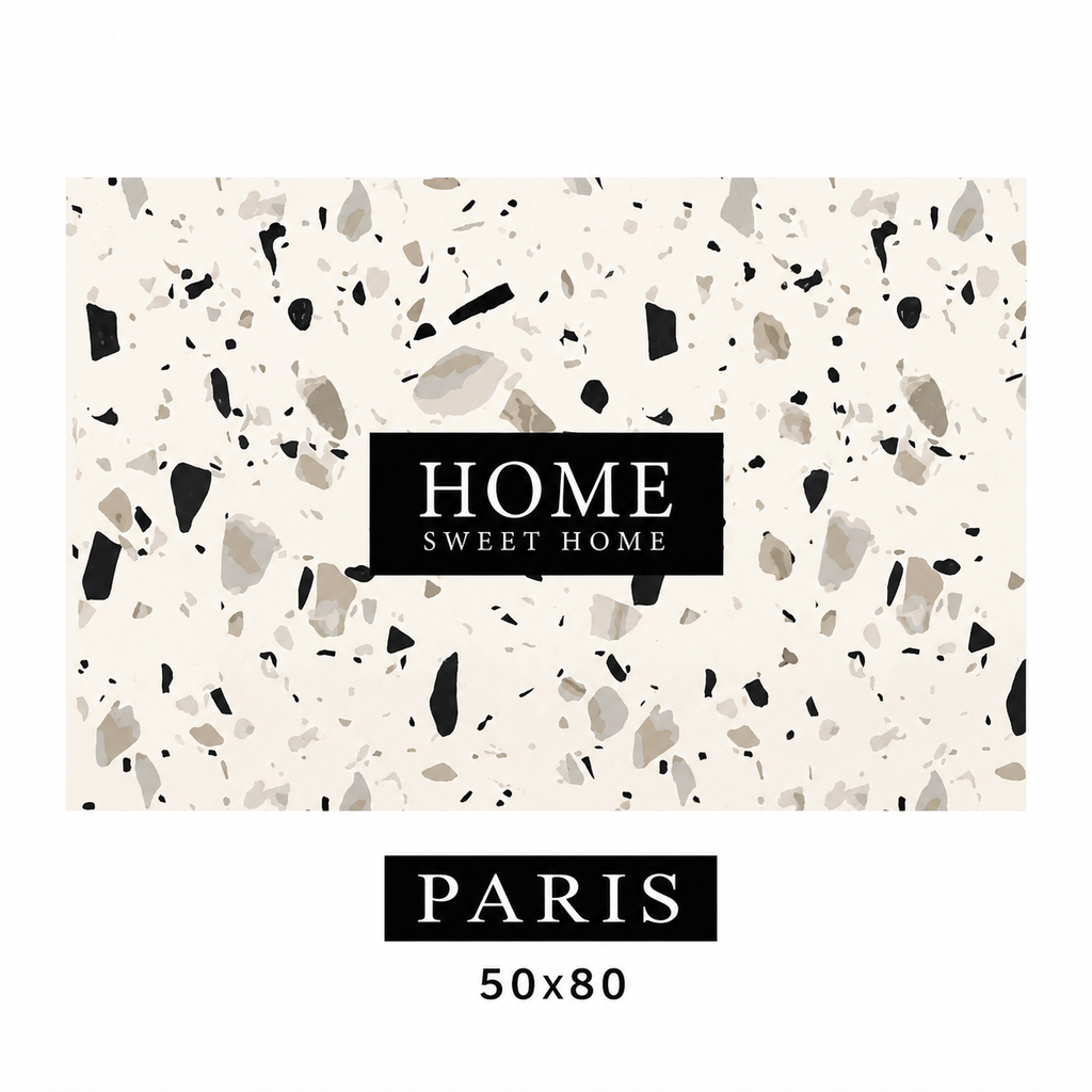 VIA Paris Decorative PVC Kitchen Mat - 50×80 cm