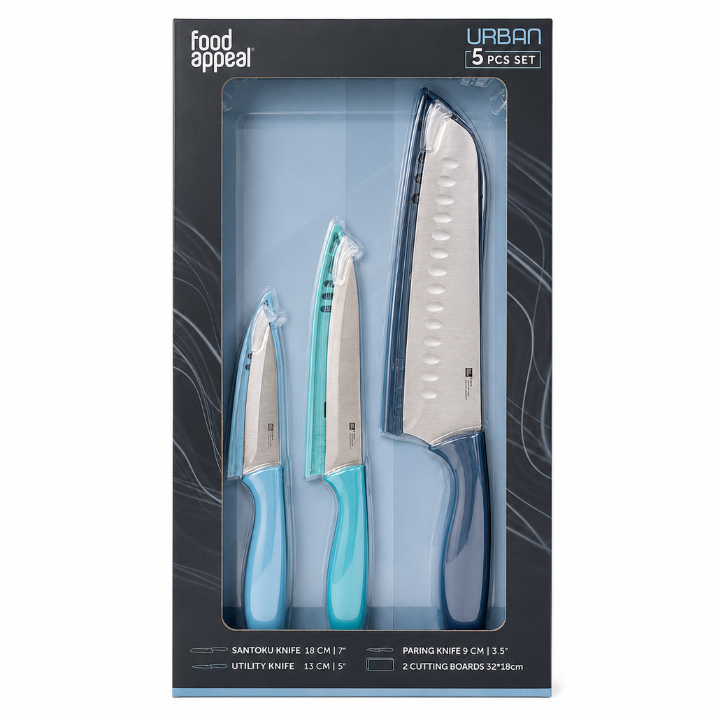 Food Appeal Urban 5-Piece Knife Set