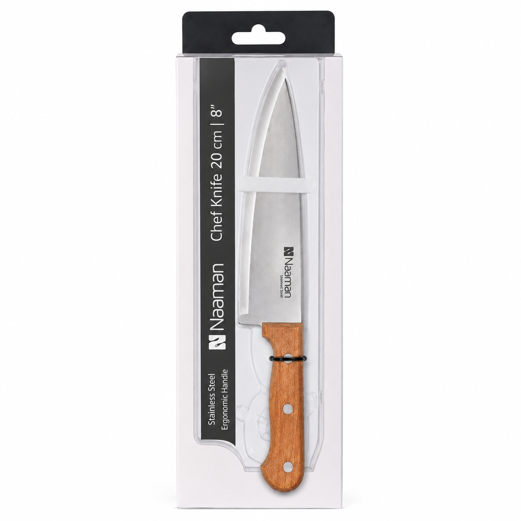 Naaman Professional Knife with Wooden Handle