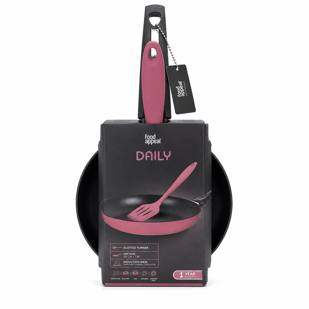 Food Appeal DAILY Fry Pan with Slotted Turner – 20 cm