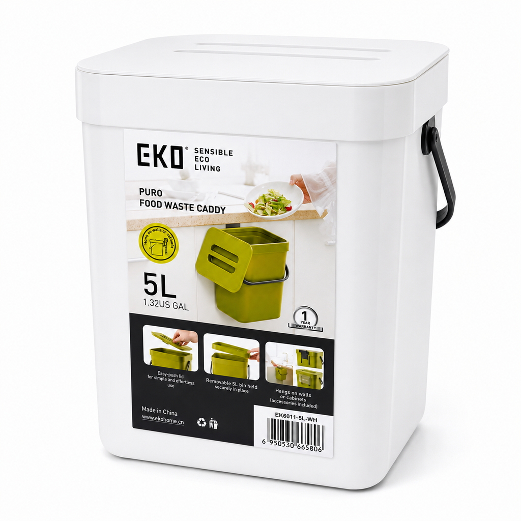 EKO Puro 5L Food Waste Caddy