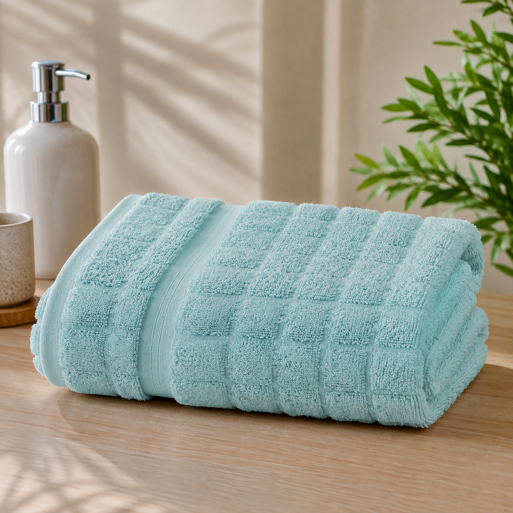 VIA Tulip Premium 100% Cotton Bath Towel | 90 x 140 cm