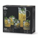 Food Appeal Smoke VIVO Glass Cups & Carafe Set