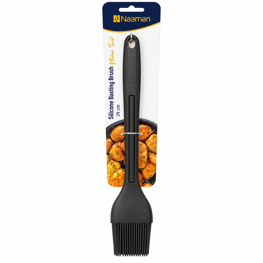 Naaman Kitchen Twist Silicone Basting Brush - 29 cm