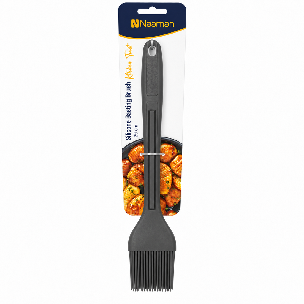 Naaman Kitchen Twist Silicone Basting Brush - 29 cm