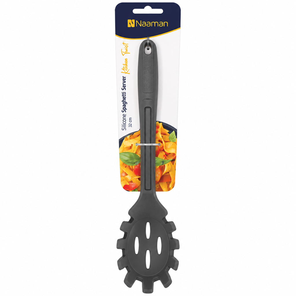 Naaman Kitchen Twist Silicone Spaghetti Server - 32 cm