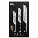Food Appeal BAI HU Santoku Knifes Set Of 18 / 15 / 13 cm