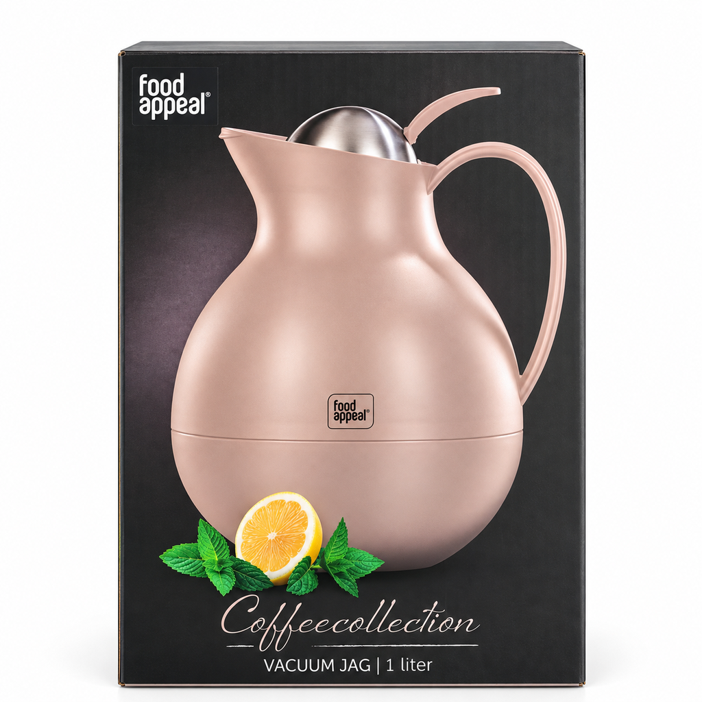 Food Appeal COFFEE COLLECTION Belly Vacuum Jag - 1 L