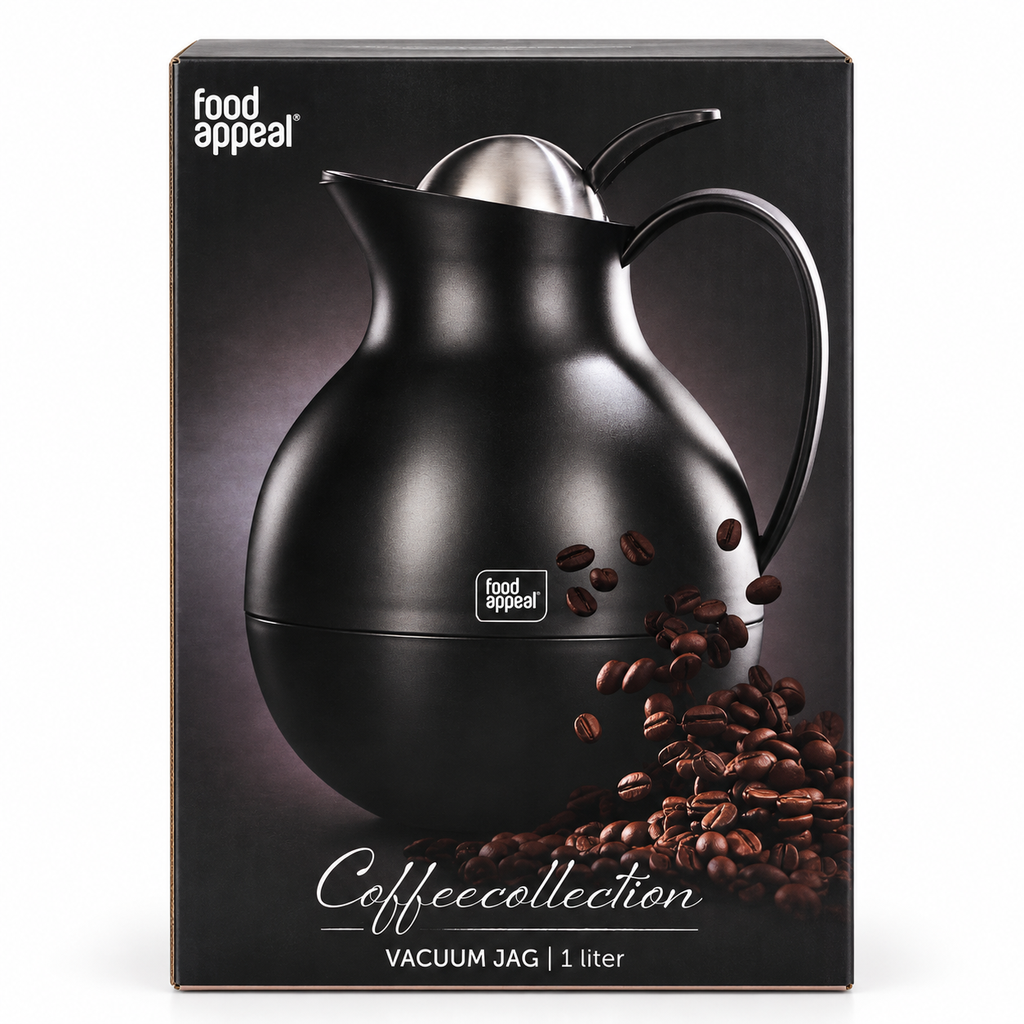 Food Appeal COFFEE COLLECTION Belly Vacuum Jag - 1 L