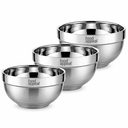 Food Appeal Signature 3-Piece Stainless Steel Bowl Set | 16/18/20 cm